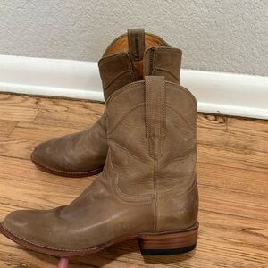 Tecovas Tan Leather Western Boots